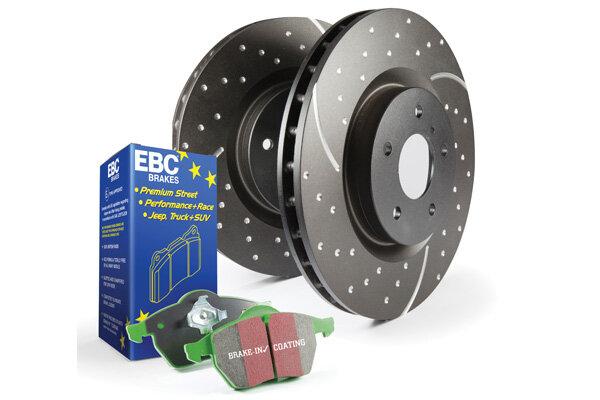 EBC Brakes Stage 10 Kit (Rear S10K FMSI D1212 2010 thru 2012 LEXUS HS250h 2.4 Hybrid) - S10KR1199