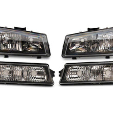 Raxiom Axial Series Oem Style Replacement Headlights; Chrome Housing; Clear Lens (2003-2006 Silverado 1500) - S122320