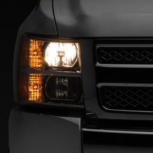 Raxiom Axial Series Oem Style Replacement Headlights; Chrome Housing; Clear Lens (2007-2014 Silverado 1500, Silverado 2500 HD, Silverado 3500 HD) - S122323