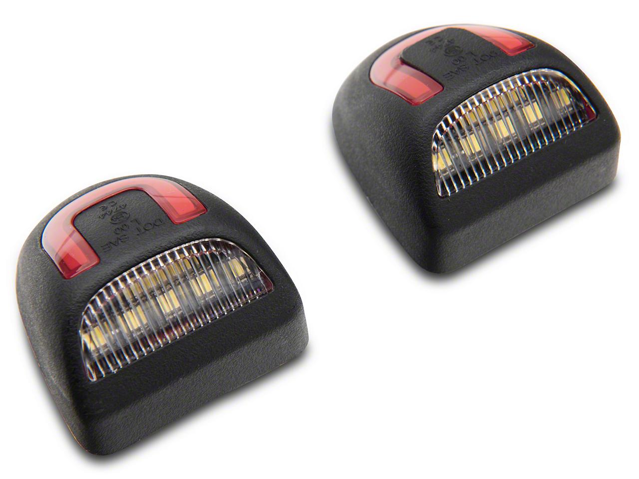 Raxiom Axial Series Led License Plate Bulbs (2001-2013 Silverado 1500, Sierra 1500) - S128431