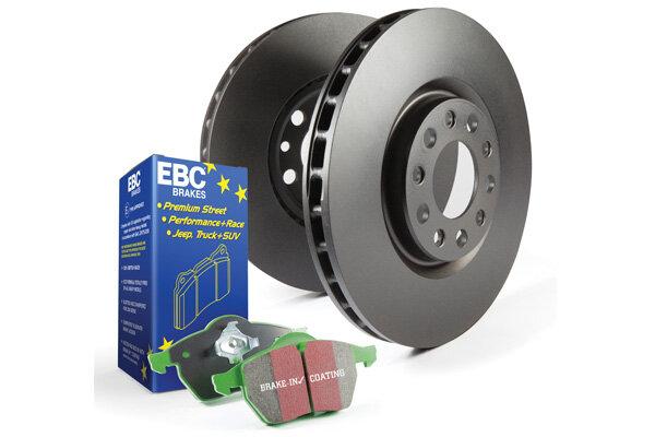 EBC Brakes S14 Kits Greenstuff And Rk Rotors Suv Version Of S11 Kits (Front S14K FMSI D052 69 thru 72 CHEVROLET El Camino -) - S14KF1334