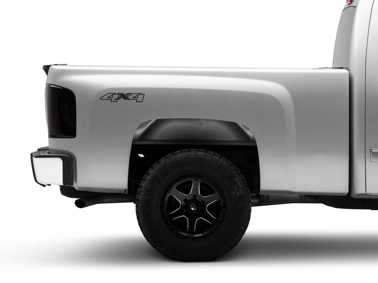 Raxiom Axial Series Led Tail Lights; Black Housing; Smoked Lens (2007-2014 Silverado 1500, Silverado 2500 HD, Silverado 3500 HD) - S150366