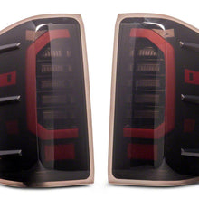 Raxiom Axial Series Led Tail Lights; Black Housing; Smoked Lens (2014-2019 Silverado 1500, Silverado 2500 HD, Silverado 3500 HD) - S151298