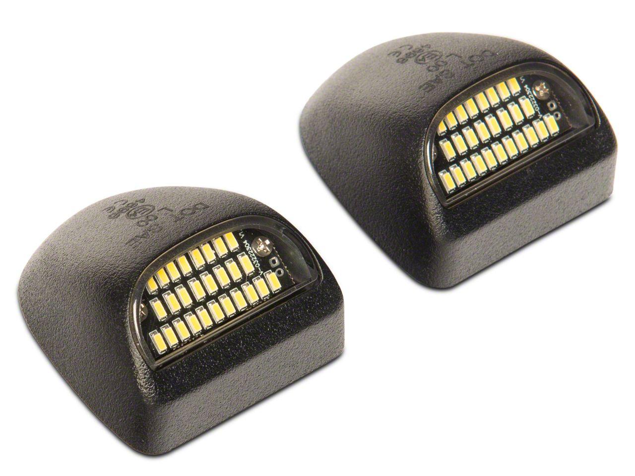 Raxiom Axial Series Led License Plate Lamps (1999-2014 GMC, Chevrolet Fitment) - S155419