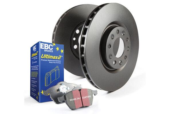 EBC Brakes S20 Kits Ultimax And Rk Rotors, 2 Axle Front And Rear Kit (Front and Rear S20K Front FMSI D647 Rear FMSI D461 90 thru 97 NISSAN 300ZX 3.0) - S20K2219