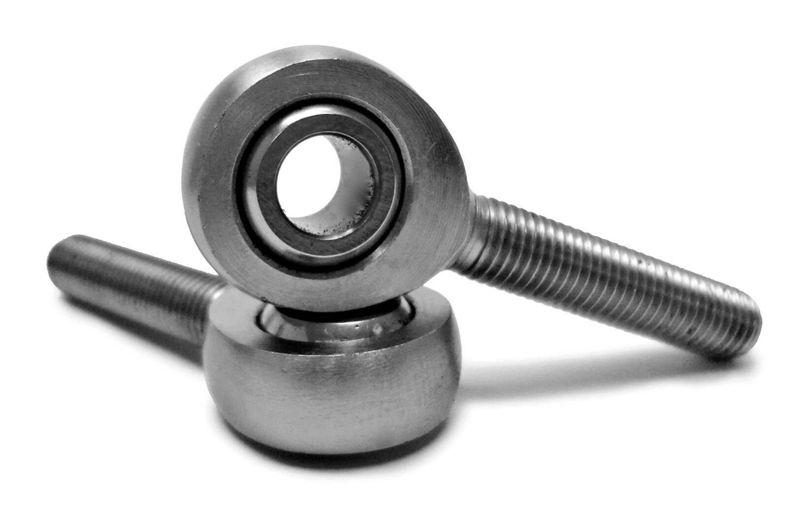 Steinjager Inch Male Rod Ends 3/4-16 RH x 0.757 Bore Steel Housing, PTFE Race 2 Pack - J0014768