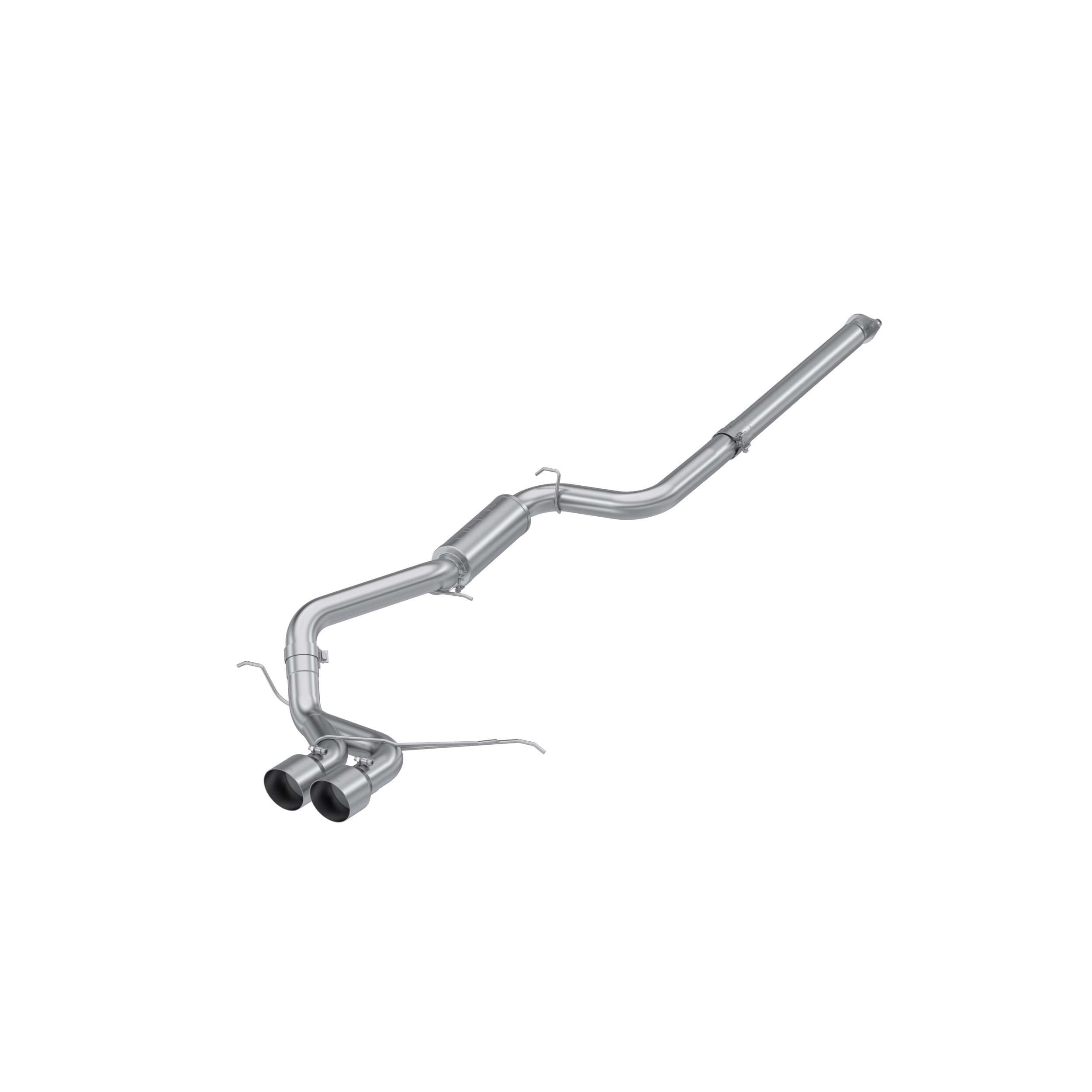 MBRP 3in. Cat-Back - Dual Center Outlet - Race - AL (2013-2018 Focus ST) - S4201AL