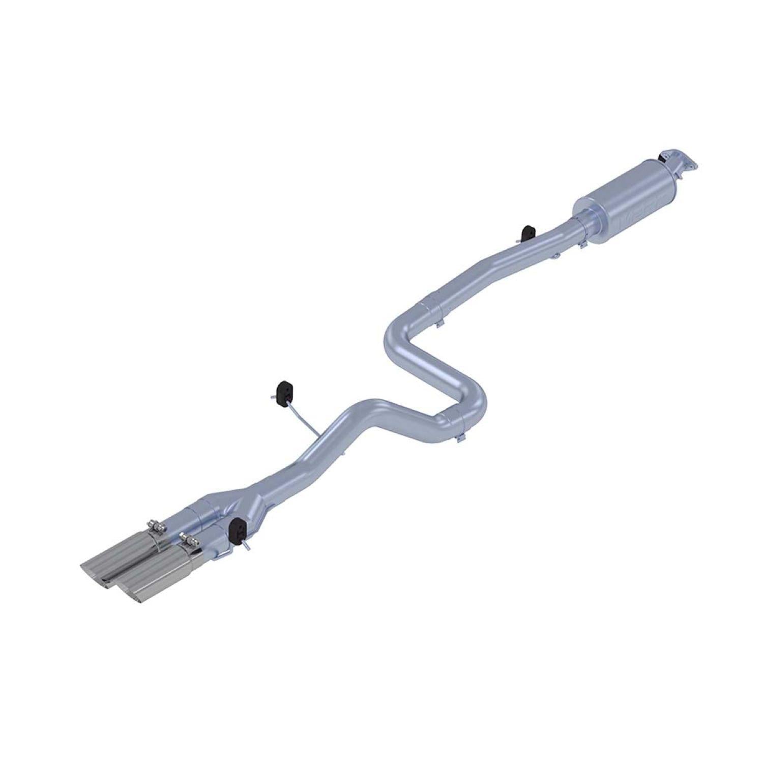 MBRP  2014 Fiesta ST Aluminized Dual Outlet Cat-Back - S4202AL