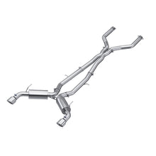 MBRP 3" Cat Back, Dual Rear, T304 (2016-2020 Q50) - S4400304