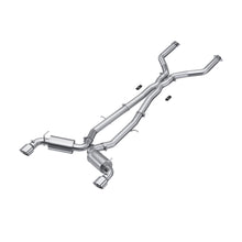 MBRP 3" Cat Back, Dual Rear, T304 (2017-2020 Q60) - S4404304
