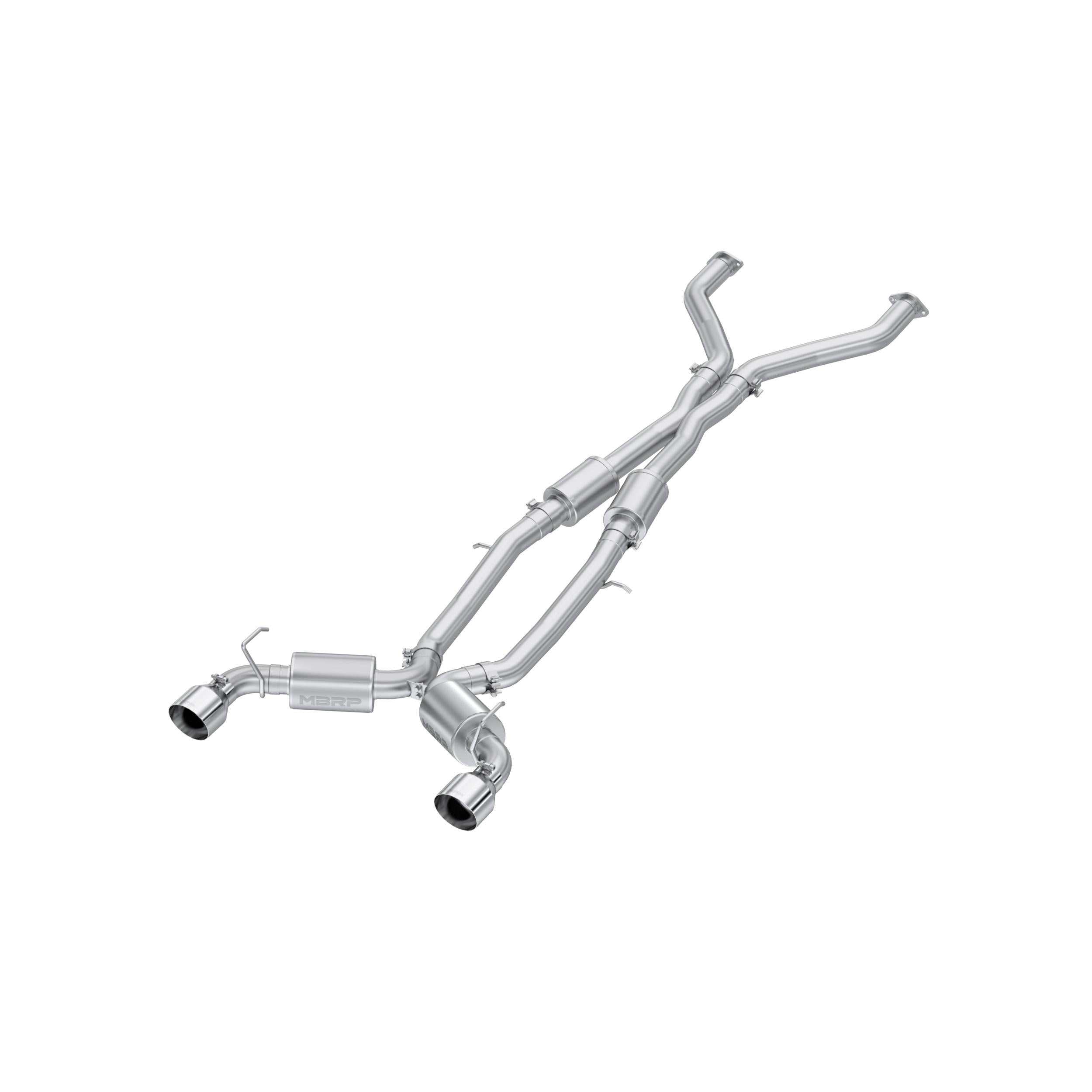 MBRP 3" Cat Back, Dual Rear, T304 (2023-2024 Z Performance, Z Proto Spec, Z Sport, Z Touring) - S4408304