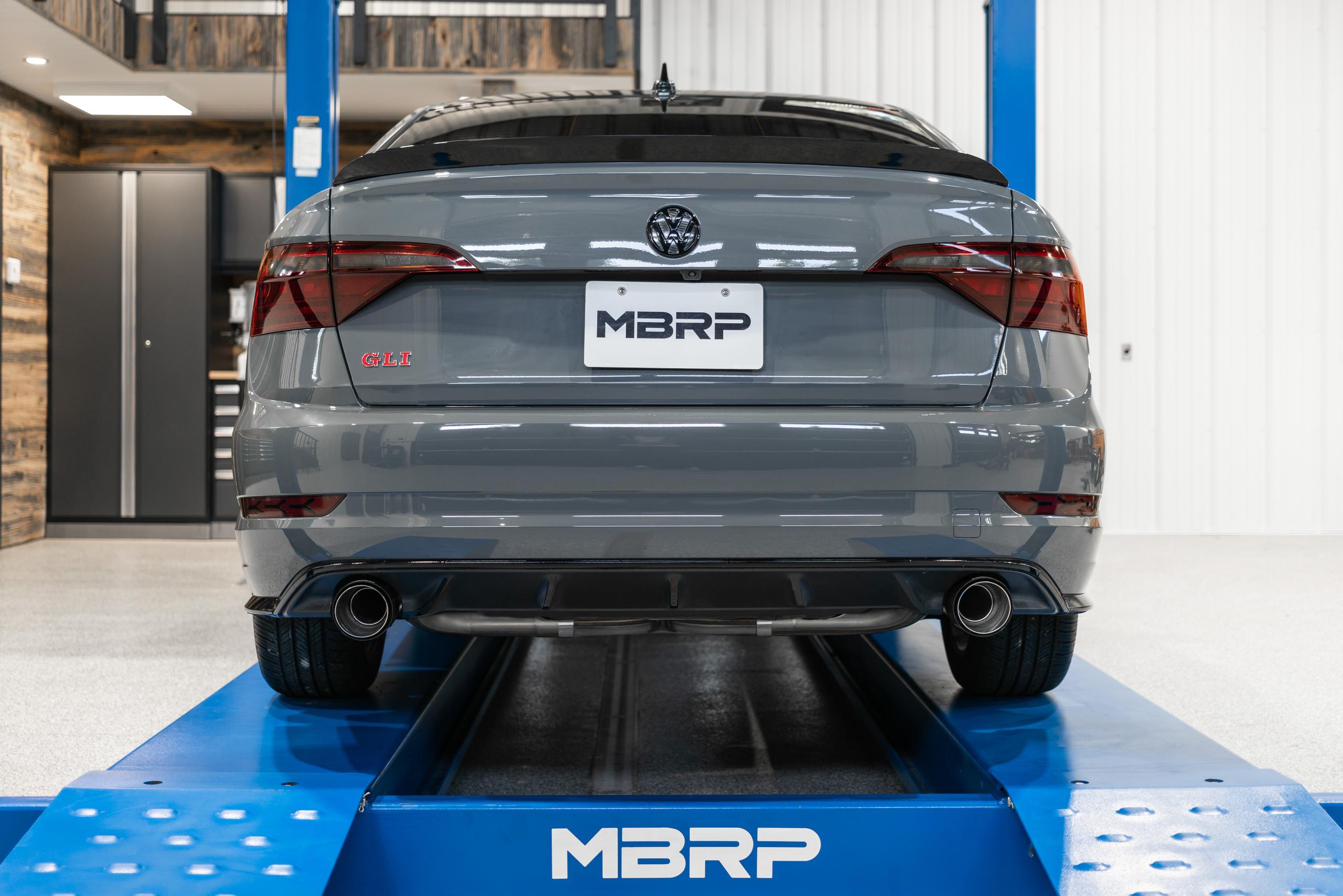 MBRP 3" Cat Back Dual Split Rear Exit. - S46083CF