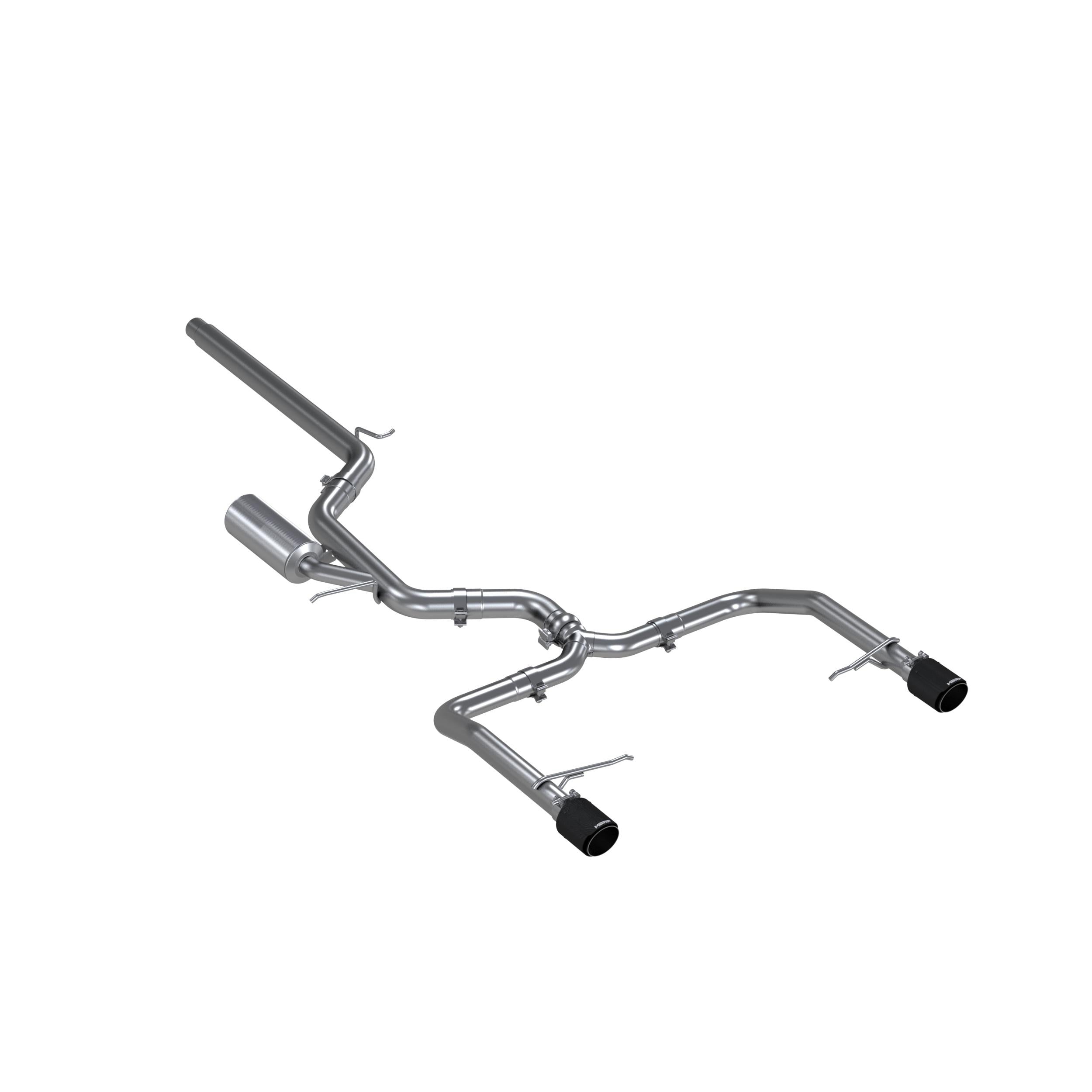 MBRP 3" Cat Back Dual Split Rear Exit. - S46083CF