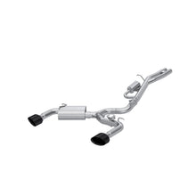 MBRP 3In. Cat-Back. Dual Split Rear. T304. Oval Bc Tips (2017-2020 RS3 Base) - S46103BC