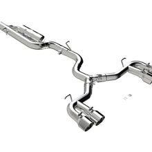 MBRP 3in. Cat-Back - Quad Split Rear - T304 - Valve Delete (2022 Golf R Base) - S4612304