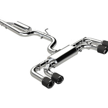 MBRP 3" Cat-Back, Quad Rear Exit, Active Exhaust (2022+ Volkswagen Golf R MK8) - S46133CF