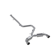 MBRP 3In. Cat-Back, Dual Split Rear Exit, Aluminum (2019-2021 Veloster N) - S4706AL