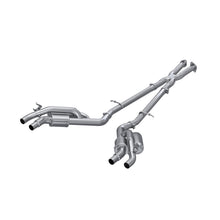 MBRP T304 SS Cat-Back Exhaust - Dual Split Rear Quad Outlet Uses Factory Bezels (2022+ Kia Stinger 3.3L) - S4708304