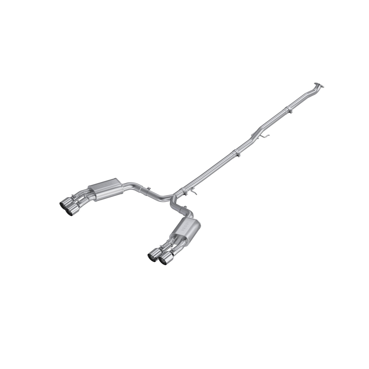 MBRP Mbrp 2.5-Inch Cat-Back Dual Split Rear Al Street. (2021-2024 K5 GT) - S4716AL