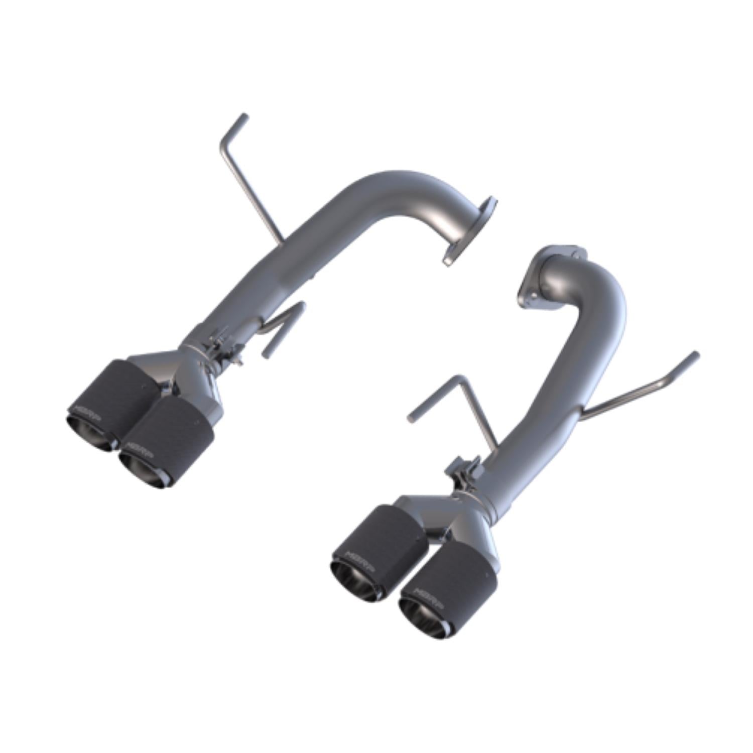 MBRP 2.5" Axle Back, Dual Split Rear,with Carbon Fiber Tips T304 (2015-2020 WRX STI,2015-2020 WRX,2011-2014 Impreza) - S48013CF