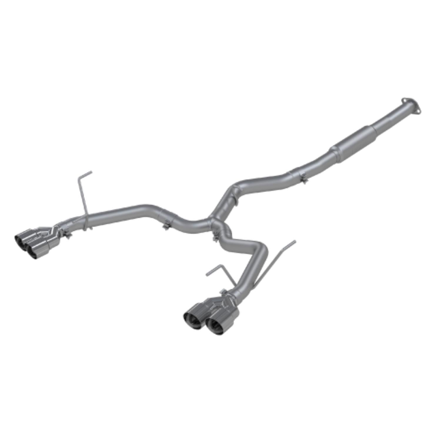 MBRP 3" Cat Back, Dual Split Rear, T304 Race Version (2015-2020 WRX,2011-2014 Impreza,2015-2020 WRX STI) - S4802304