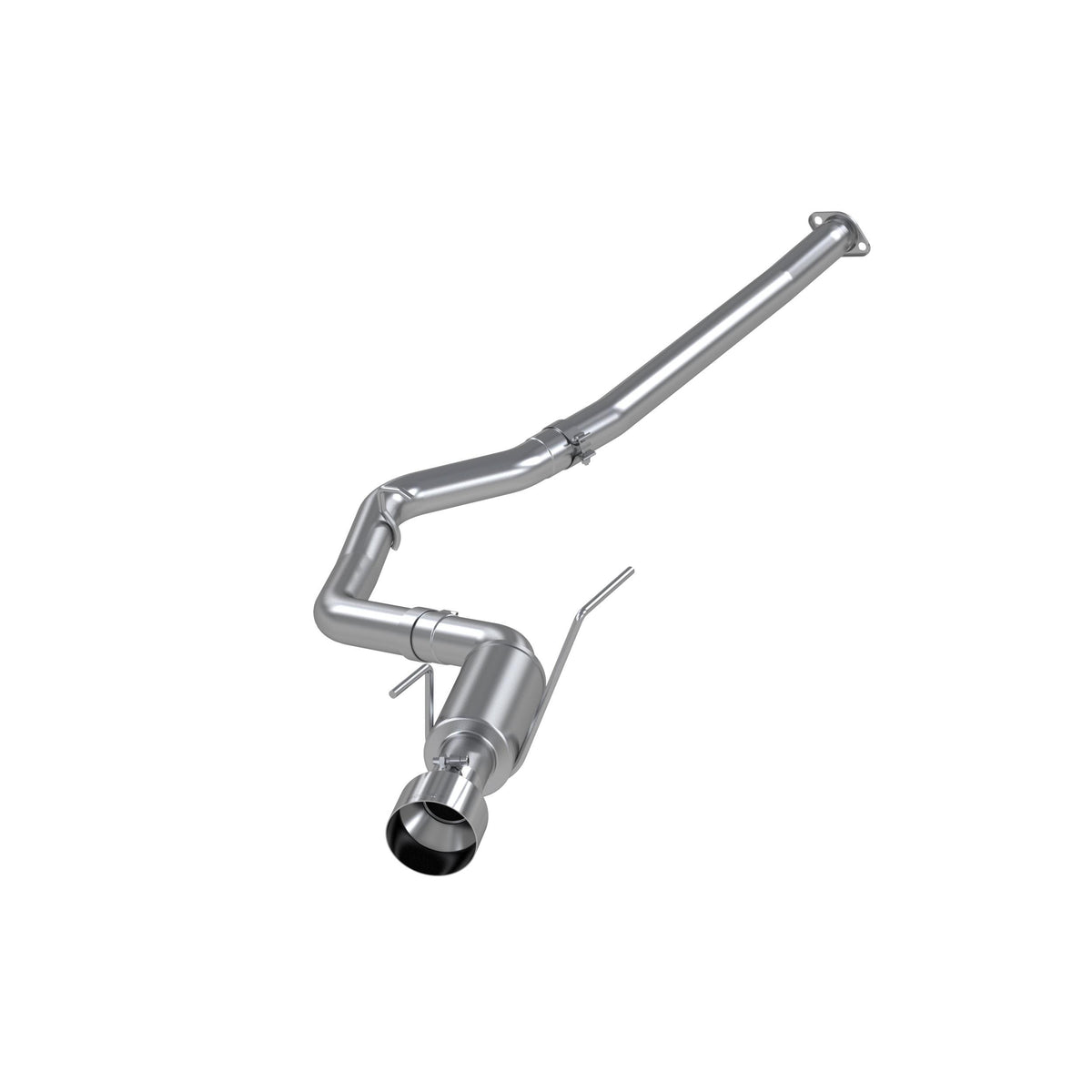MBRP 3in. Cat-Back; Single Rear Exit; T304 (2011-2021 Impreza, WRX, WRX STI) - S4803304
