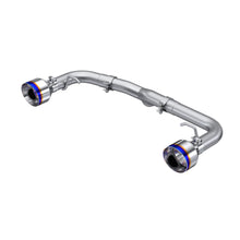 MBRP 2.5" Axle-Back, T304 Stainless Steel, Dual Split Rear - Burnt Tips (2022+ Subaru BRZ / Toyota GR86) - S48053BE