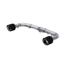 MBRP 2.5" Axle-Back, T304 Stainless Steel, Dual Split Rear - Carbon Fiber Tips (2022+ Subaru BRZ / Toyota GR86) - S48053CF