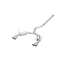 MBRP 3" Cat-Back Exhaust, Quad Rear Exit, Street Profile - T304 Stainless Steel Tip (2022 Subaru WRX) - S4807304