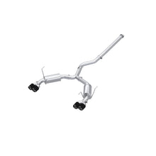MBRP 3" Cat-Back Exhaust, Quad Rear Exit, Street Profile - Carbon Fiber Tips (2022 Subaru WRX) - S48073CF
