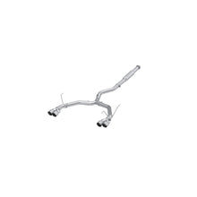 MBRP 3" Cat-Back Exhaust, Quad Rear Exit, Race Profile - T304 Stainless Steel Tip (2022 Subaru WRX) - S4808304
