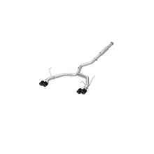 MBRP 3" Cat-Back Exhaust, Quad Rear Exit, Race Profile - Carbon Fiber Tip (2022 Subaru WRX) - S48083CF