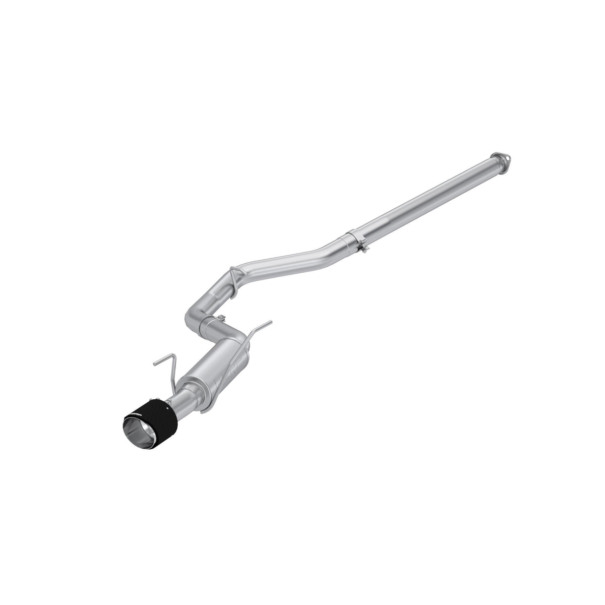 MBRP 3" Cat-Back; Single Rear Exit; T304 - Carbon Fiber Tip (2022+ Subaru WRX) - S48093CF