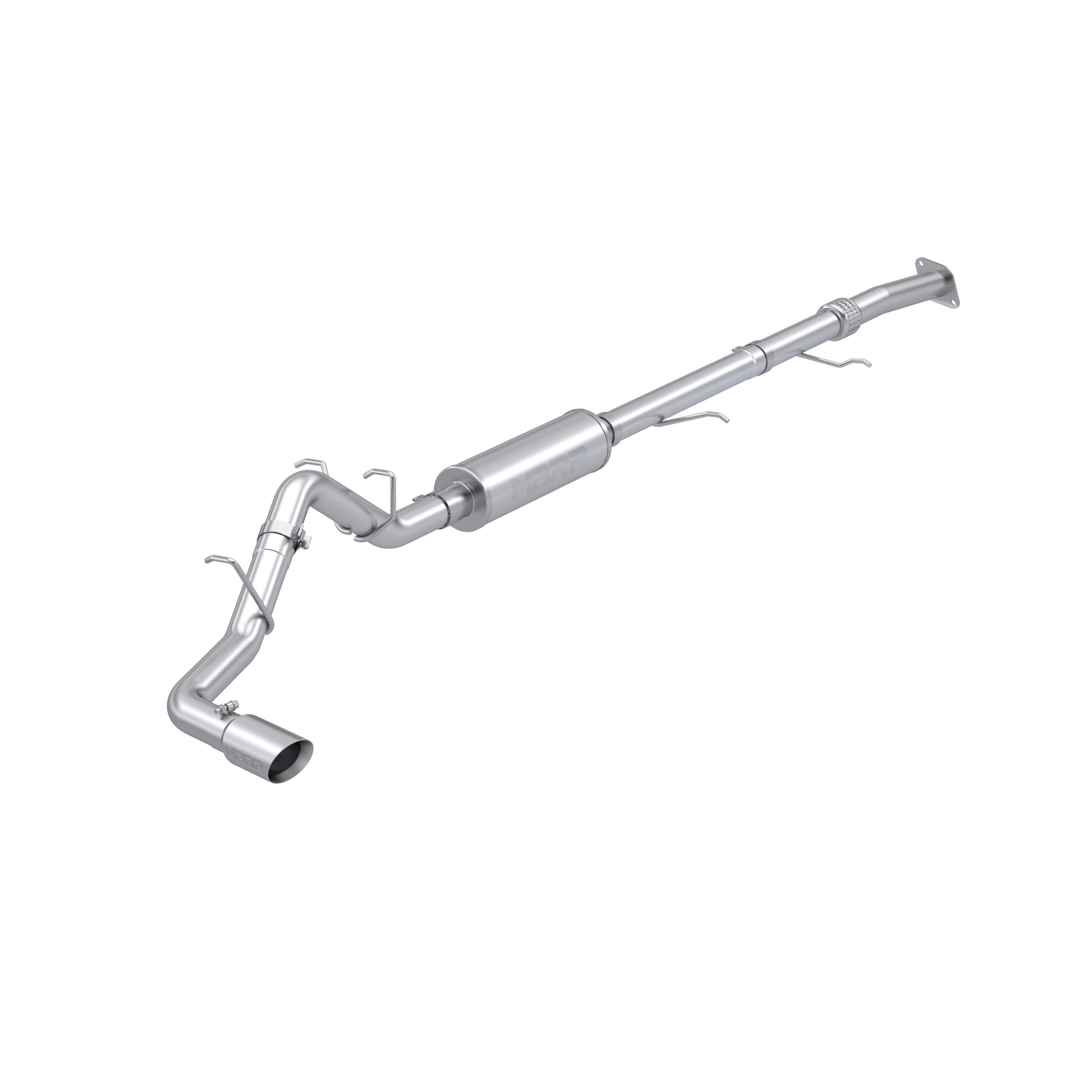 MBRP 3in. Cat Back, Single Rear, T304 (2023+ Chevrolet Colorado, GMC Canyon) - S5015304