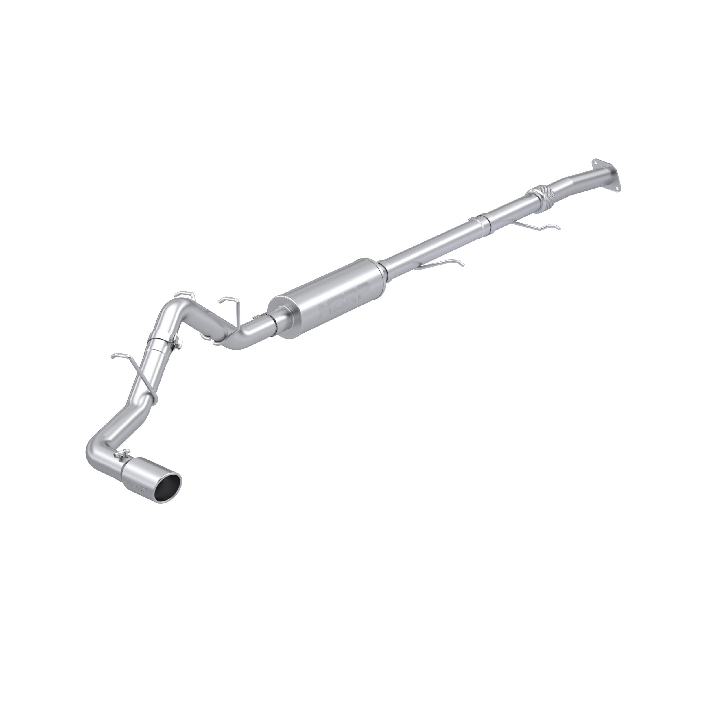 MBRP 3in. Cat Back, Single Rear, AL (2023+ Chevrolet Colorado, GMC Canyon) - S5015AL