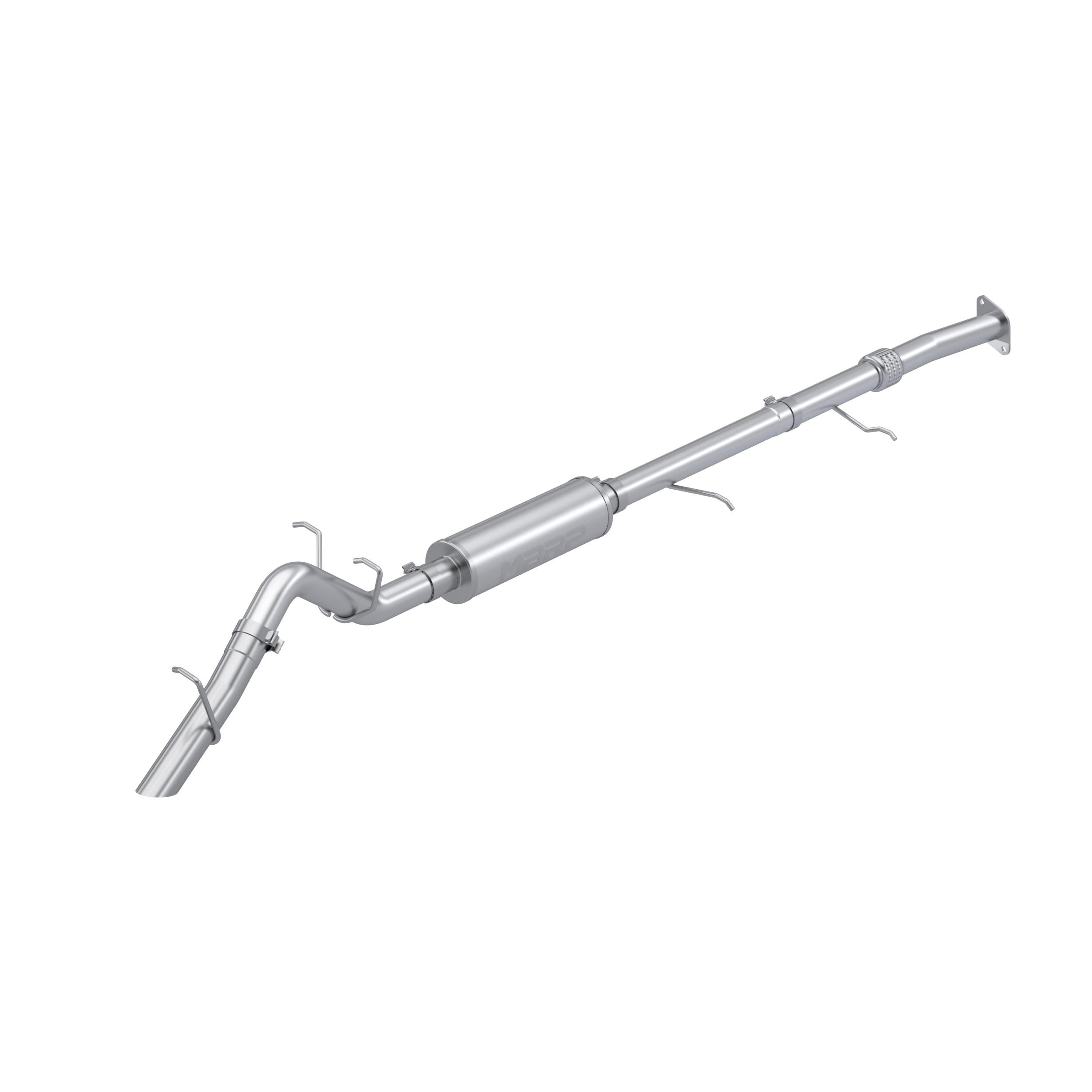MBRP 3in. Cat Back, Single High Clearance Rear Exit, AL (2023 Chevrolet Colorado, GMC Canyon) - S5017AL