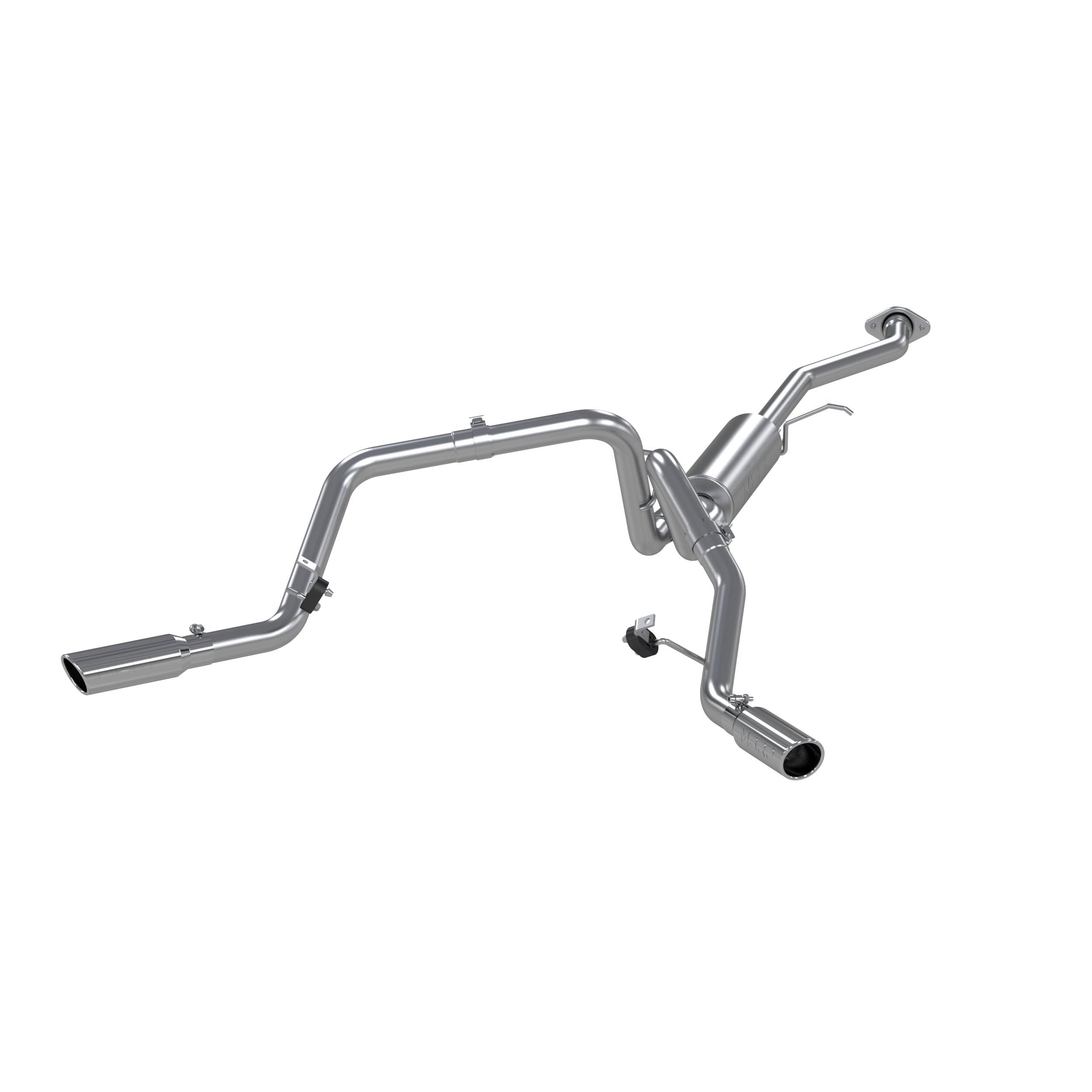 MBRP 2.5In. Cat-Back. Dual Split Side Exit. T409 (2003-2007 Chevrolet, GMC Fitment) - S5018409