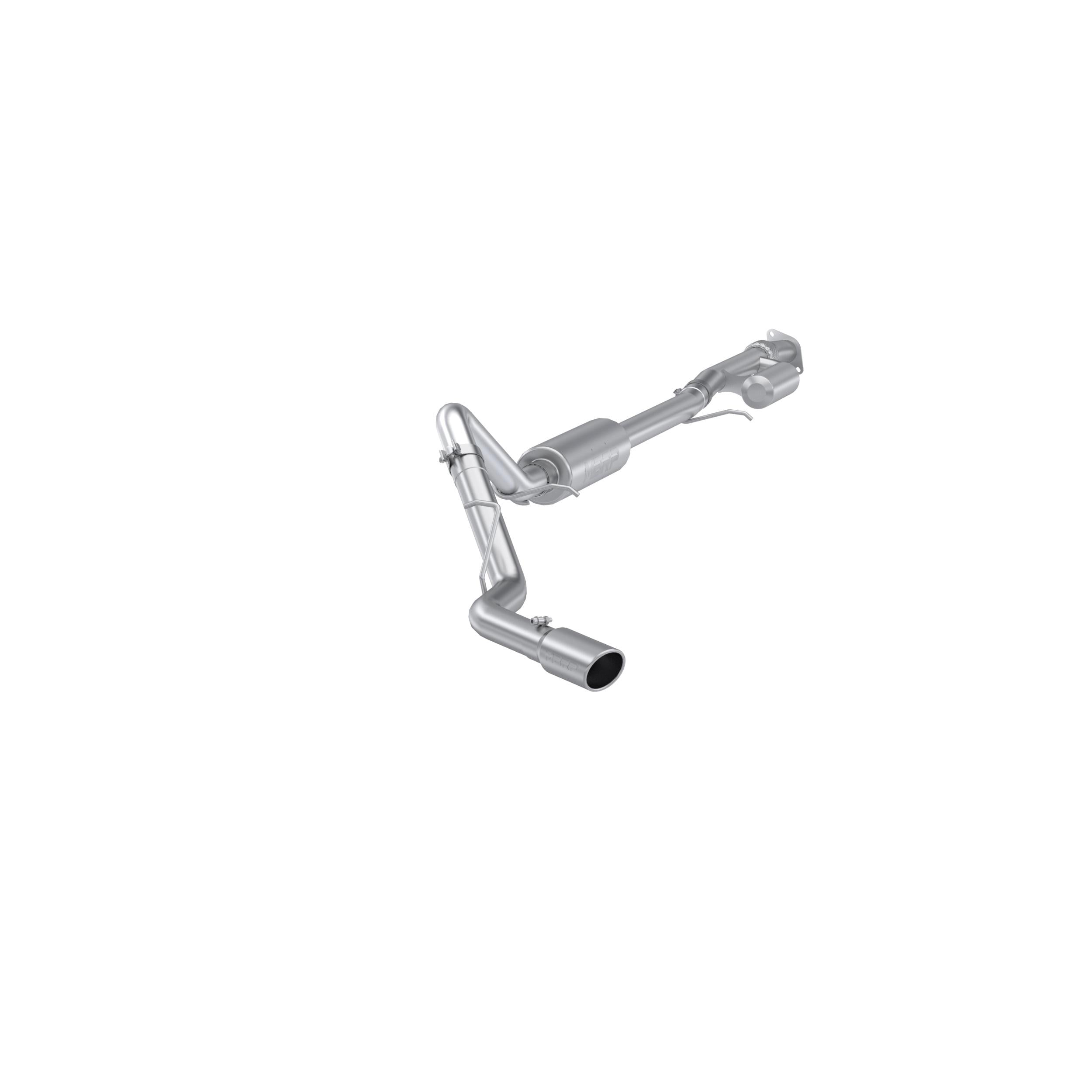 MBRP 3In. Cat-Back. Single Side Exit. Al (2019-2024 Chevrolet Silverado 1500, GMC Sierra 1500) - S5019AL