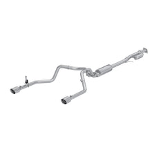 MBRP 3In. Cat-Back. 2.5In Dual Rear.T304 (2019-2024 Chevrolet Silverado 1500, GMC Sierra 1500) - S5021304