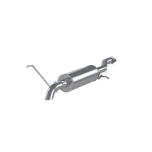 MBRP 2 1/2in. Cat Back; Before Axle Turn Down; AL (2004-2012 Colorado,2004-2012 GMC Canyon) - S5052AL