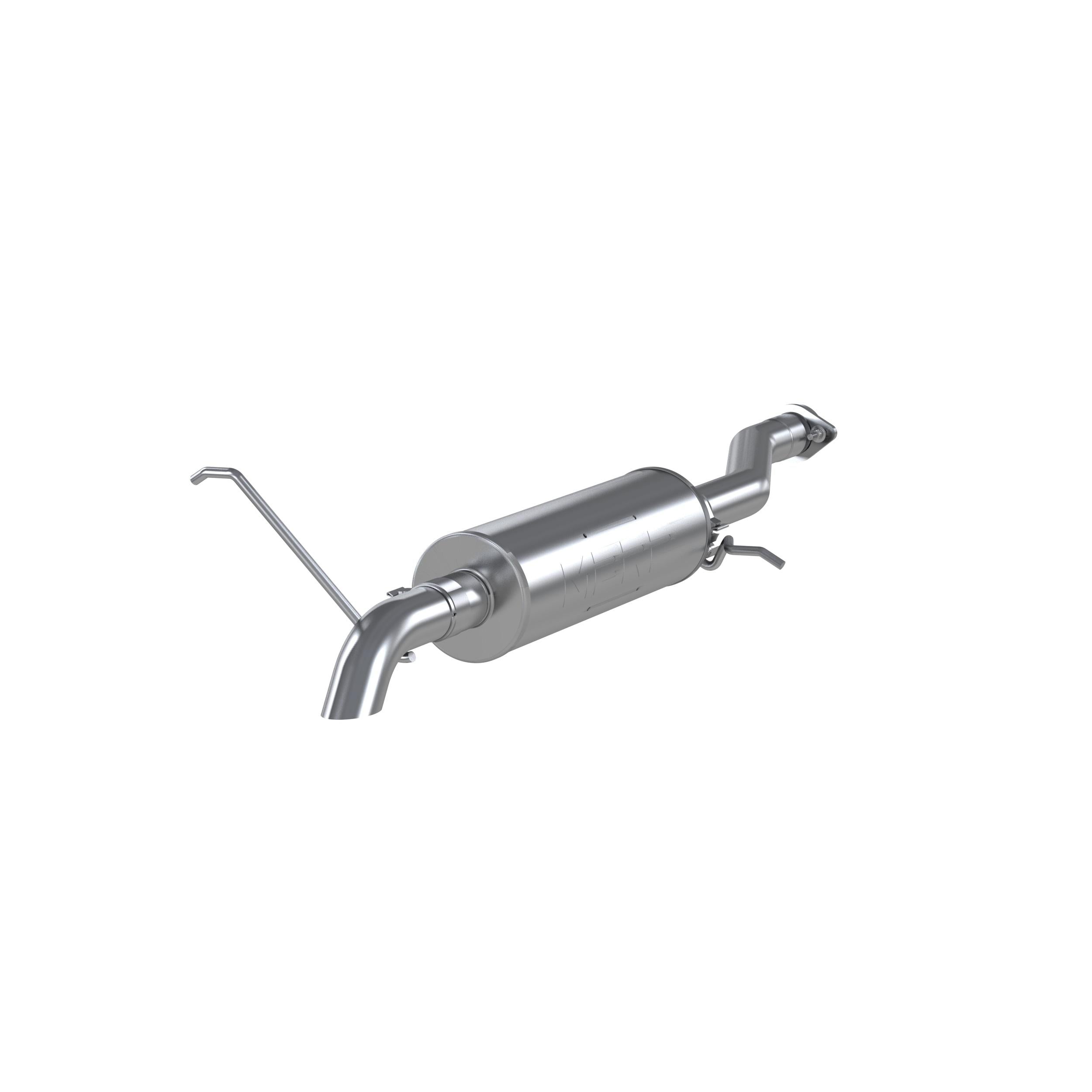 MBRP 2 1/2in. Cat Back; Before Axle Turn Down; AL (2004-2012 Colorado,2004-2012 GMC Canyon) - S5052AL
