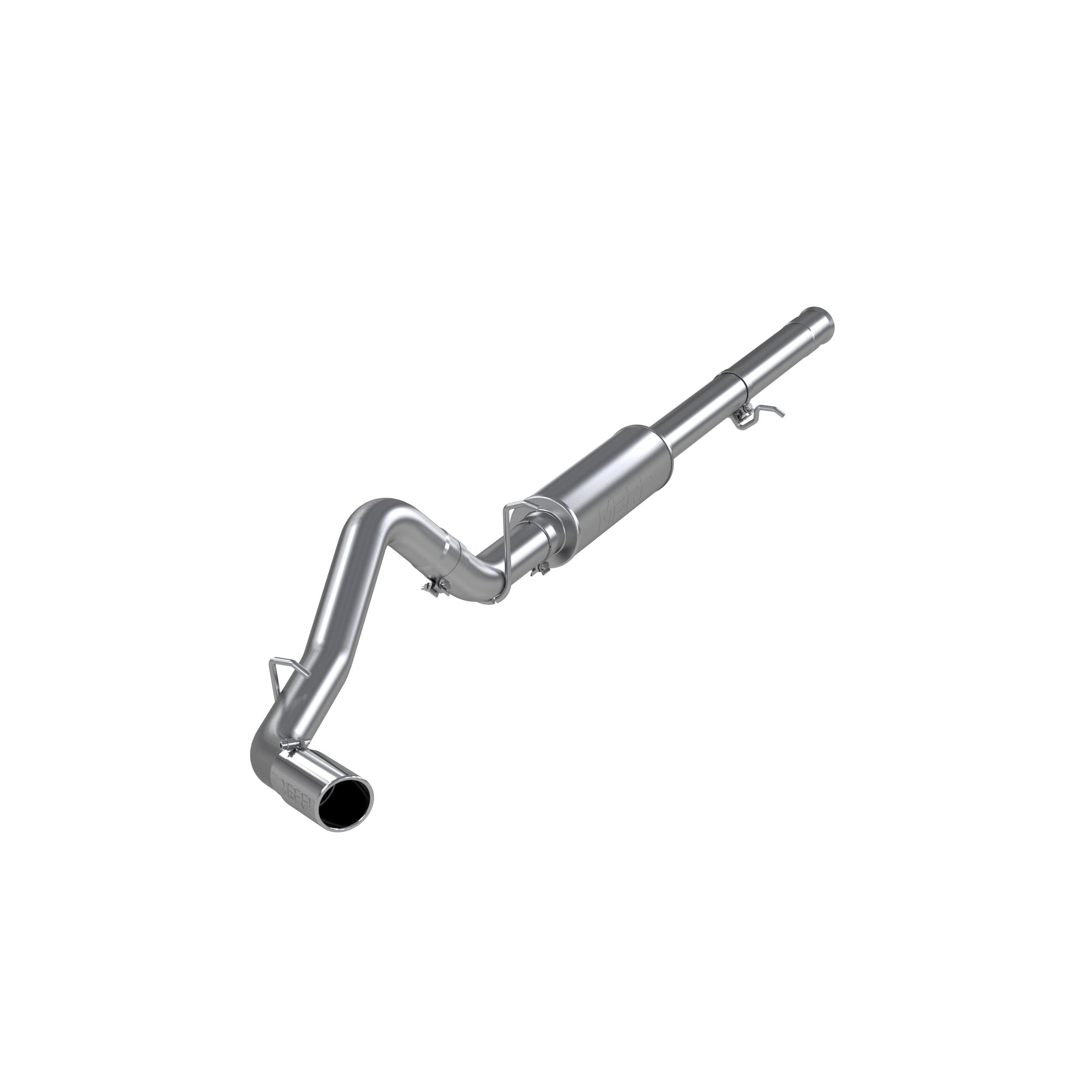 MBRP 3 1/2in. Cat Back; Single Side; AL (2011-2013 GMC Sierra 1500,2011-2013 Silverado 1500) - S5070AL