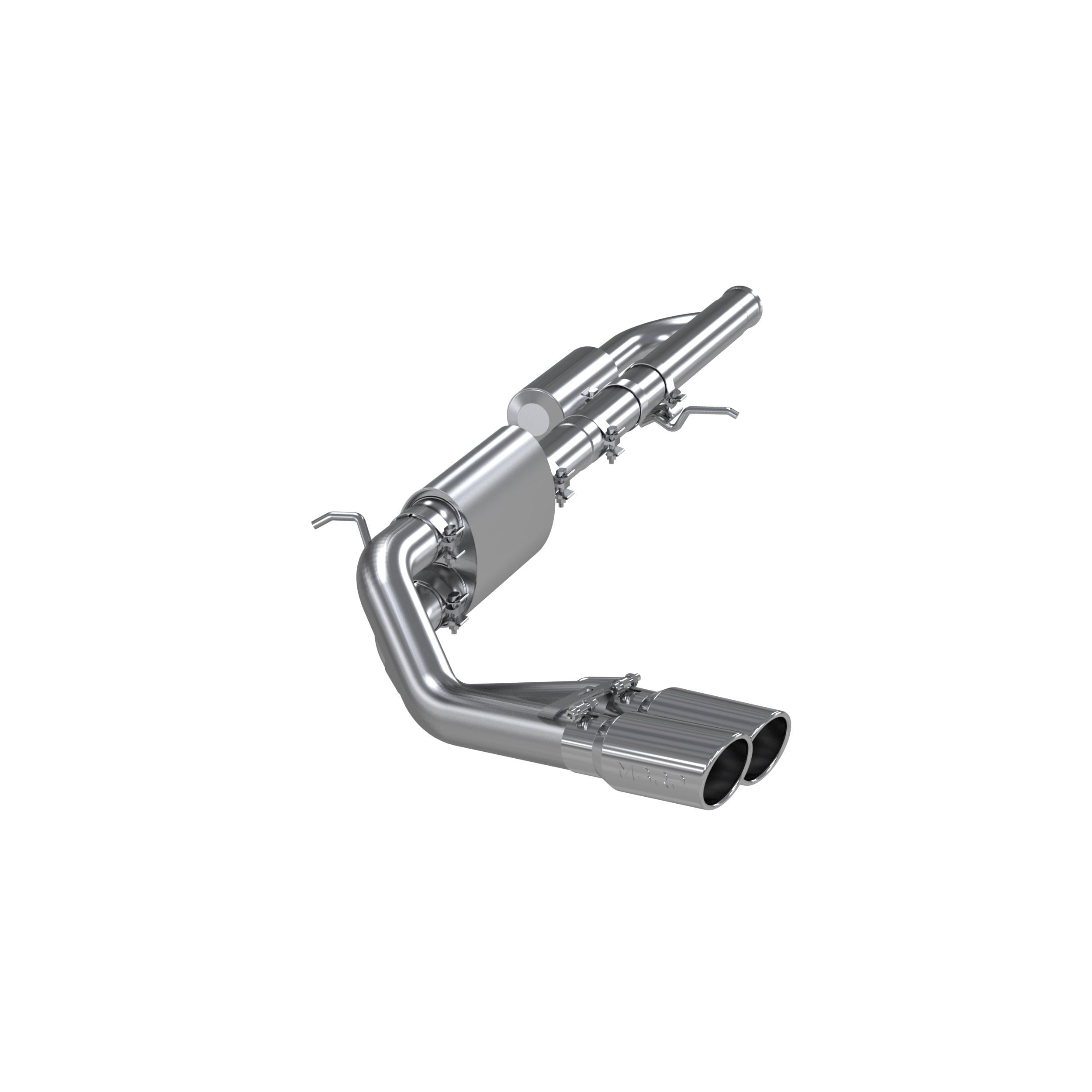 MBRP 3In. Cat-Back. Pre-Axle Dual Side Exit. T304 (2009-2019 Chevrolet, GMC Fitment) - S5081304