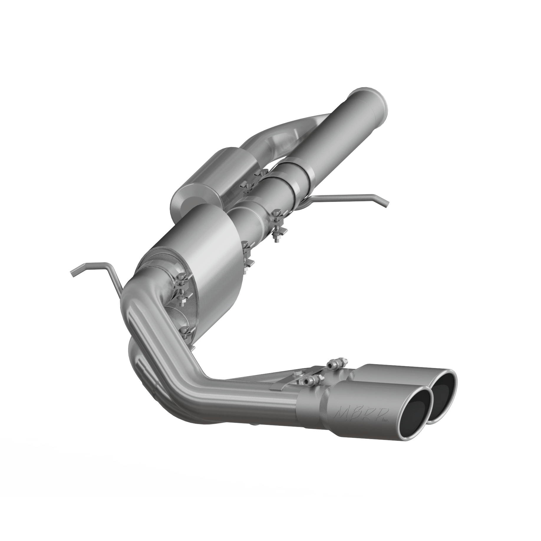 MBRP 3In. Cat-Back. Pre-Axle Dual Side Exit. T409 (2009-2019 GMC, Chevrolet Fitment) - S5081409