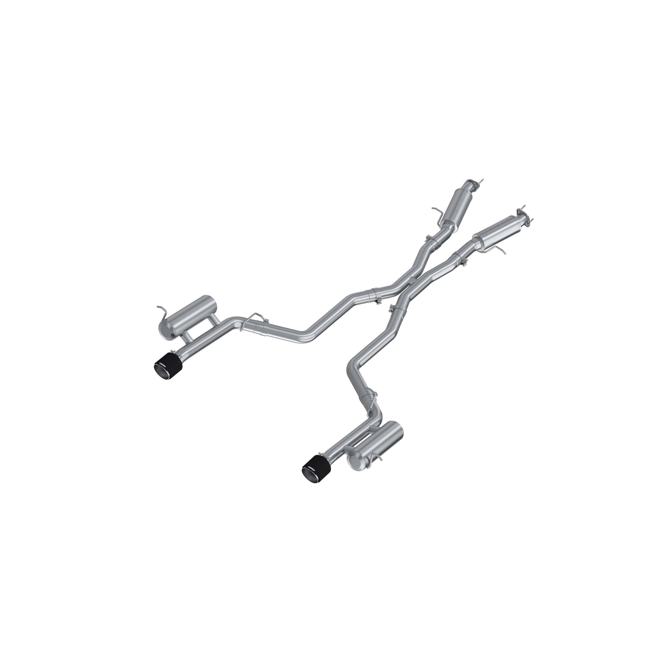 MBRP Mbrp 3In Cat-Back Dual Rear Exit T304 Cf Tips Street (2011-2025 Dodge Durango) - S51093CF