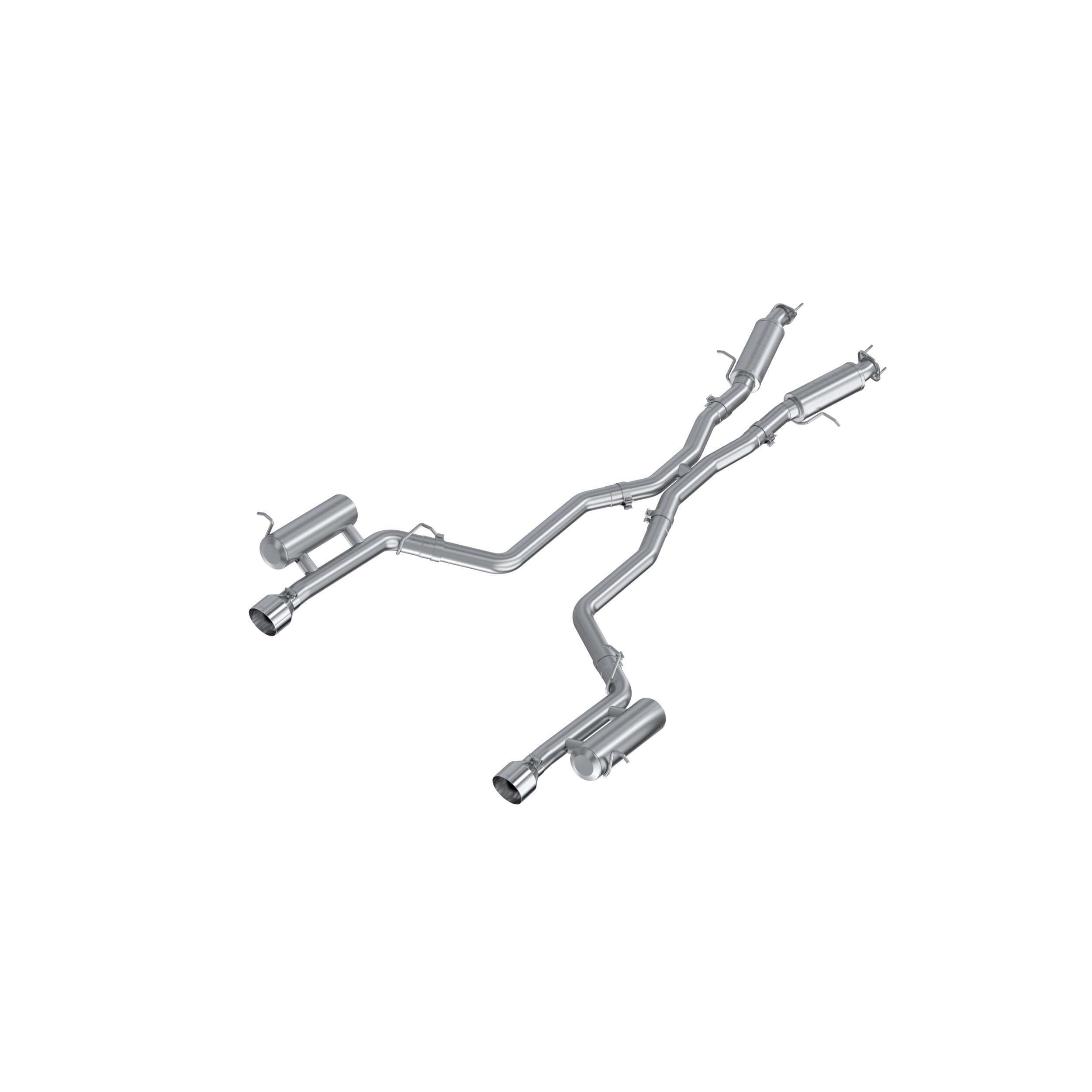 MBRP Mbrp 3Inch Cat-Back Dual Rear Exit Al Street (2011-2025 Dodge Durango) - S5109AL