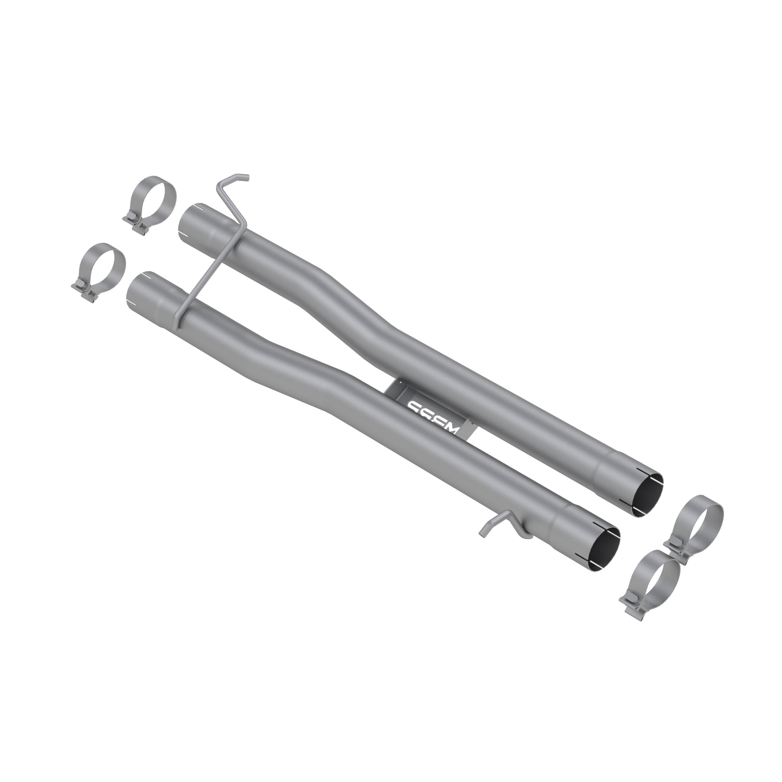 MBRP S5155304 T304 Stainless Steel 3.0" Muffler Bypass Race Version (2021+ Dodge Ram TRX 6.2L SC)