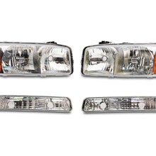 Raxiom Axial Series Oem Style Crystal Replacement Headlights (1999-2006 Sierra 1500) - S518303