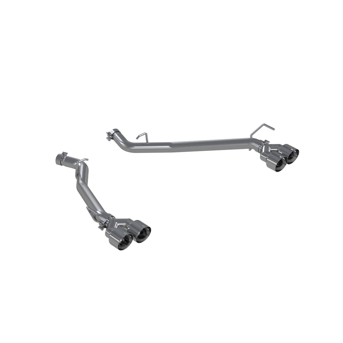 MBRP 2.5In. Axle-Back Exhaust System, Dual Rear Exit, Aluminum (2020-2025 Explorer, Aviator) - S5203AL