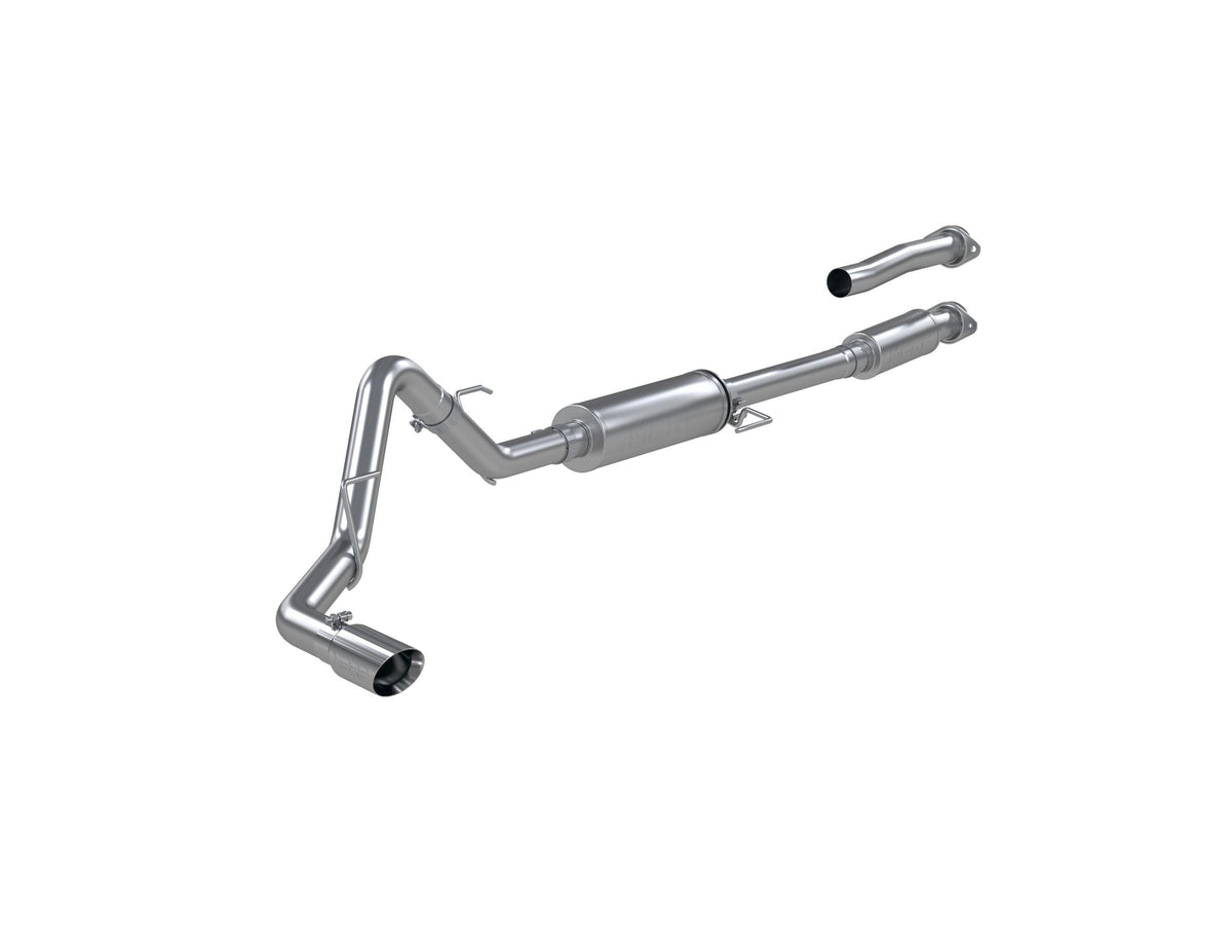 MBRP 3" Cat Back with Single Side Exit - T304 Stainless (2021-2025 F150) - S5211304